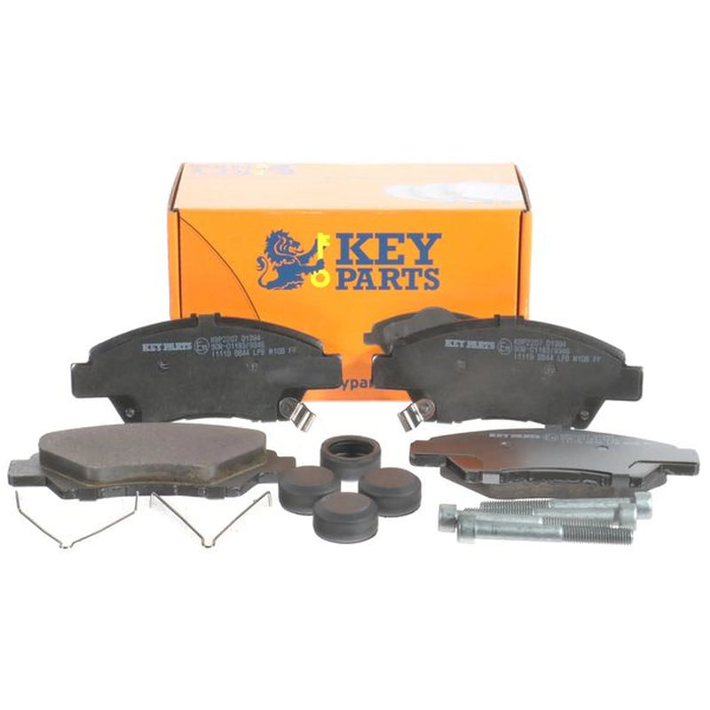 Key Parts 4 x Front Brake Pad Set KBP2207