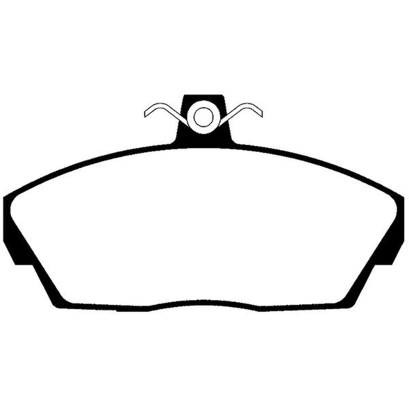 Abtex Front Brake Pad Set PLU3122