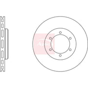 Apec 2 x Vented Front Brake Discs DSK2469