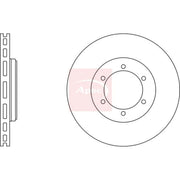 Apec 2 x Vented Front Brake Discs DSK2469