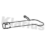 Klarius Exhaust Pipe OD FE1537J