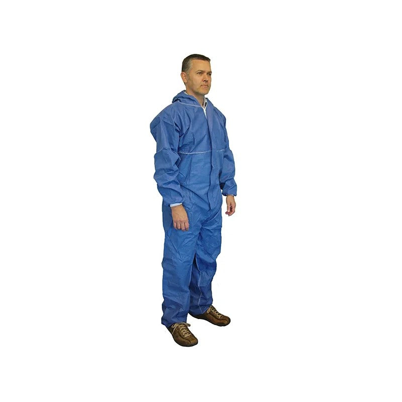 Scan Disposable Overall Navy M (36-39in) - 2523  MEDIUM