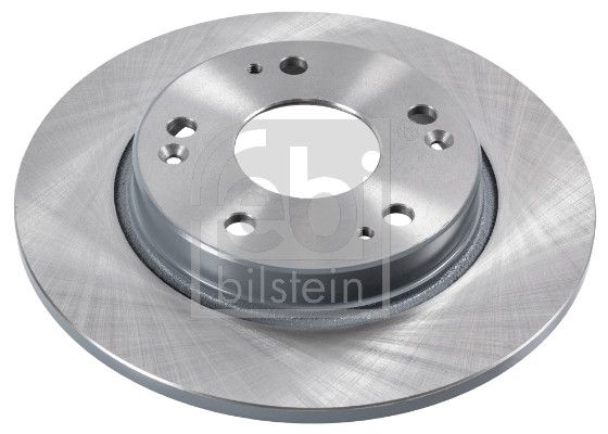 Febi 2 x Brake Disc Set Solid Rear