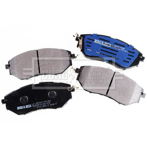 Borg & Beck 4 x Front Brake Pad Set BBP2077