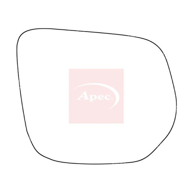Apec Exterior Wing Mirror Glass Right AMS2707