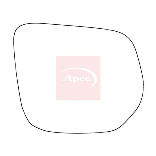 Apec Exterior Wing Mirror Glass Right AMS2707