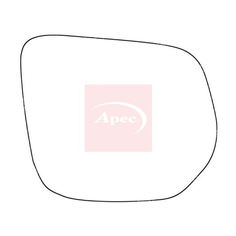 Apec Exterior Wing Mirror Glass Right AMS2707