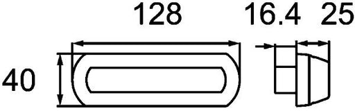 Hella 2BA 013 398-007 Direction Indicator