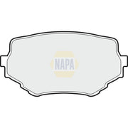 NAPA Front Brake Pad Set NBP1063