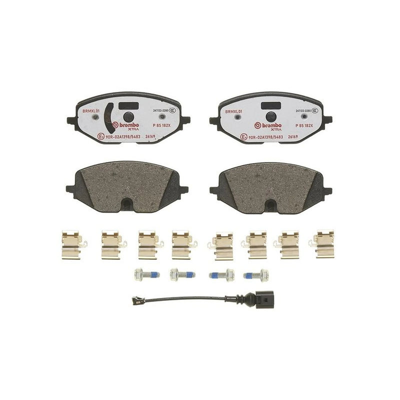 Brembo 4 x Front Brake Pad Set P85182X