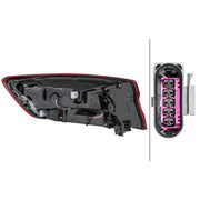 Hella Tail Light / Lamp LED Right 2SD 012 246-181