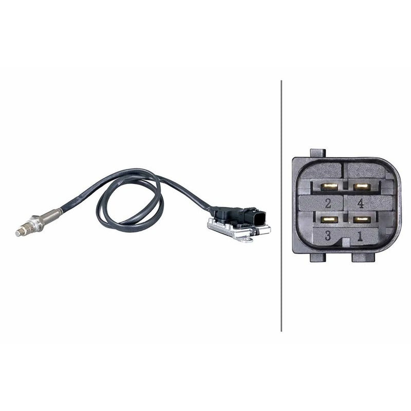 Hella NOx Nitrogen Oxide Sensor Exhaust Pin 6PN 358 186-471