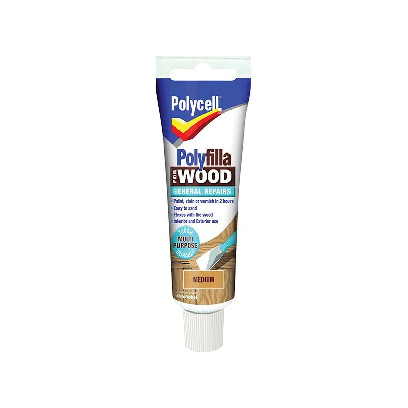 Polycell Polyfilla Wood General Repairs Medium 75g - 5207202