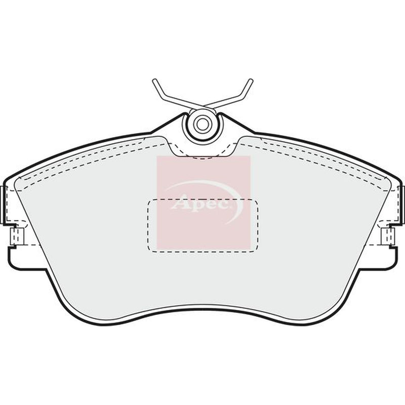 Apec Front Brake Pad Set PAD848
