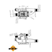 NRF Thermostat,Coolant 725163