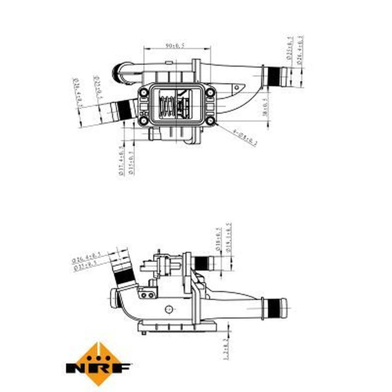 NRF Thermostat,Coolant 725163