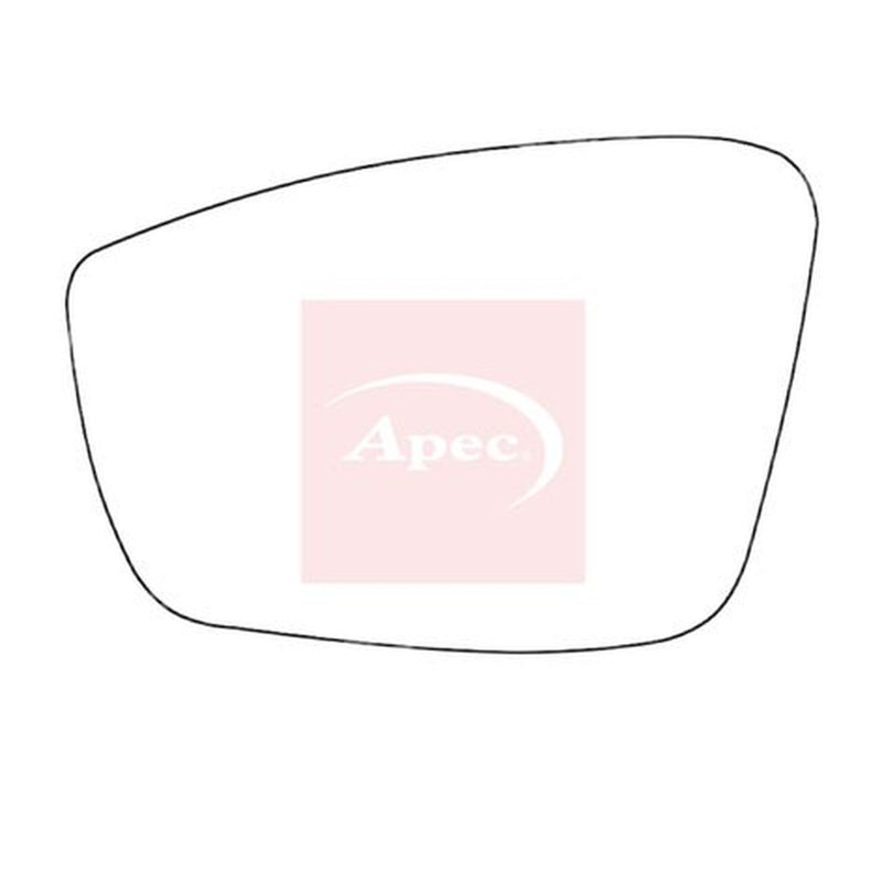 Apec Exterior Wing Mirror Glass Left AMS2601