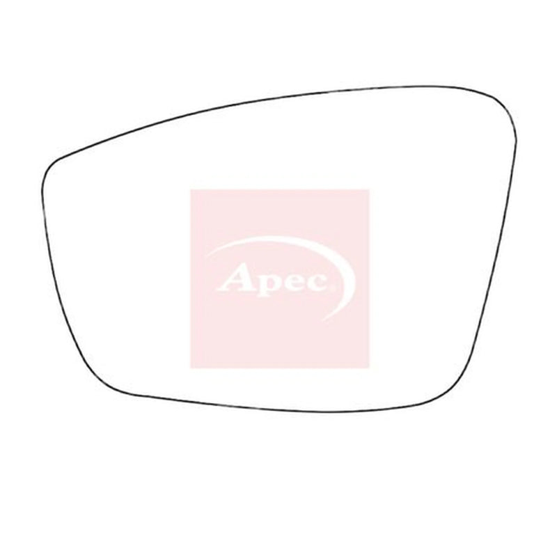 Apec Exterior Wing Mirror Glass Left AMS2601