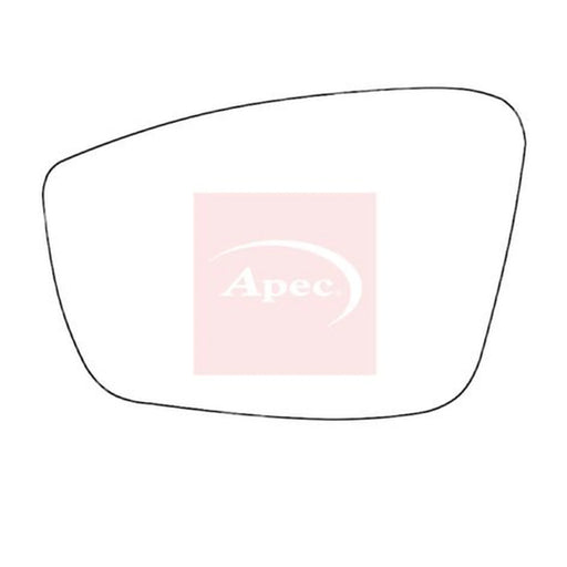 Apec Exterior Wing Mirror Glass Left AMS2601