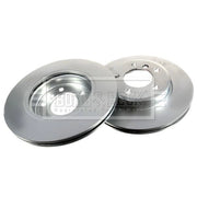 Borg & Beck 2 x Vented Front Brake Discs BBD4127