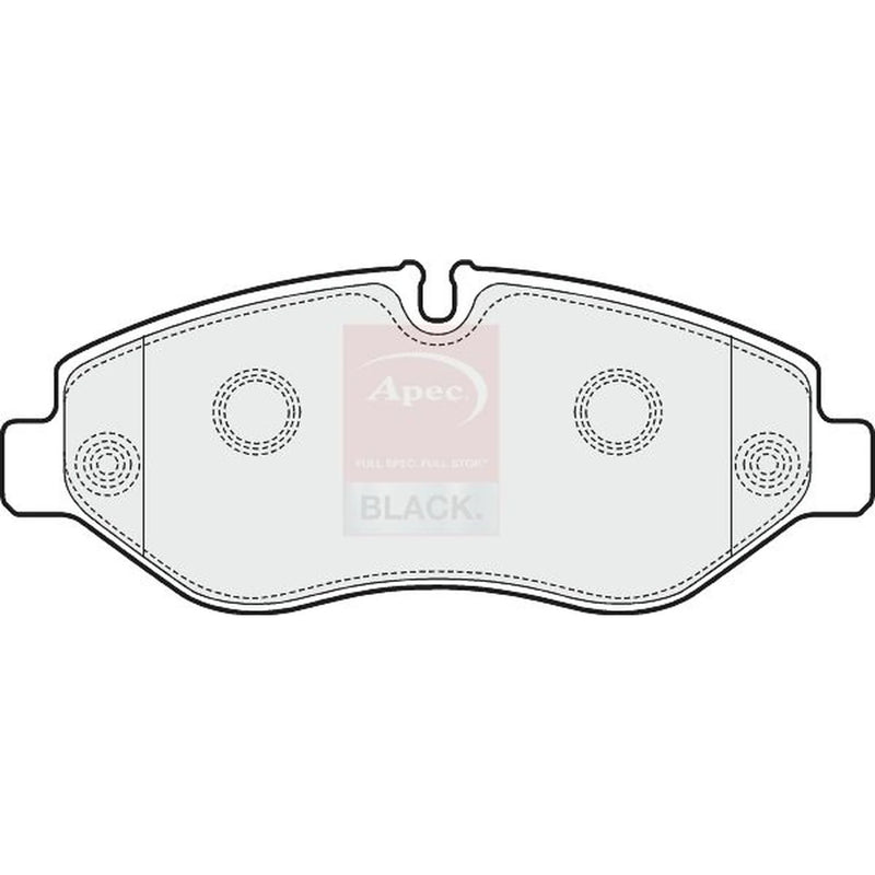 Apec Front Brake Pad Set PAD1597B