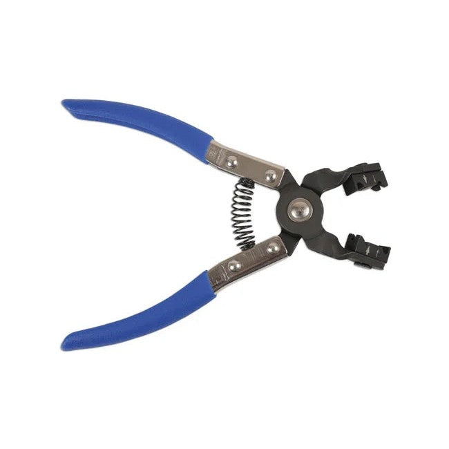 Laser Tools Hose Clamp Pliers - Angled, Swivel Jaws - PL