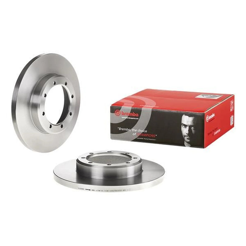 Brembo 2 x Solid Rear Brake Discs 08.A650.10