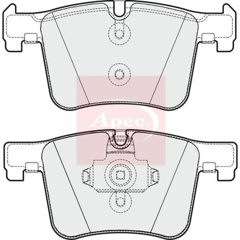 Apec Front Brake Pad Set PAD1830