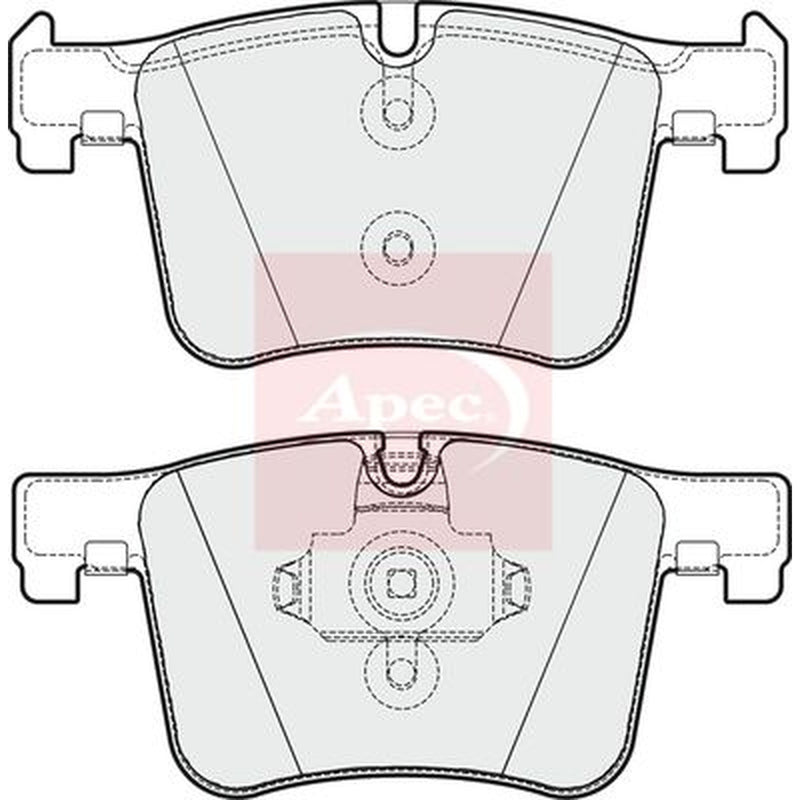Apec Front Brake Pad Set PAD1830