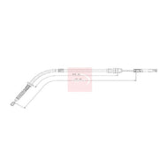Apec Handbrake Cable Right Rear CAB1851