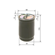 Bosch Fuel Filter Element 0 450 906 172
