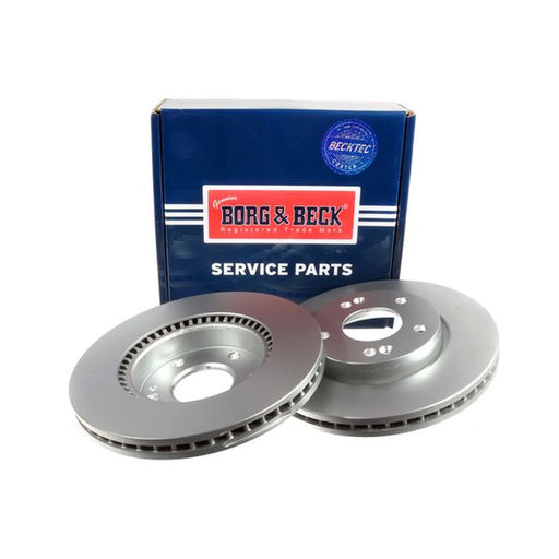 Borg & Beck 2 x Vented Front Brake Discs BBD5270