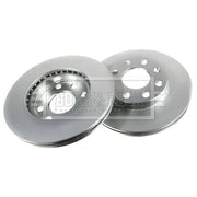Borg & Beck 2 x Vented Front Brake Discs BBD4858