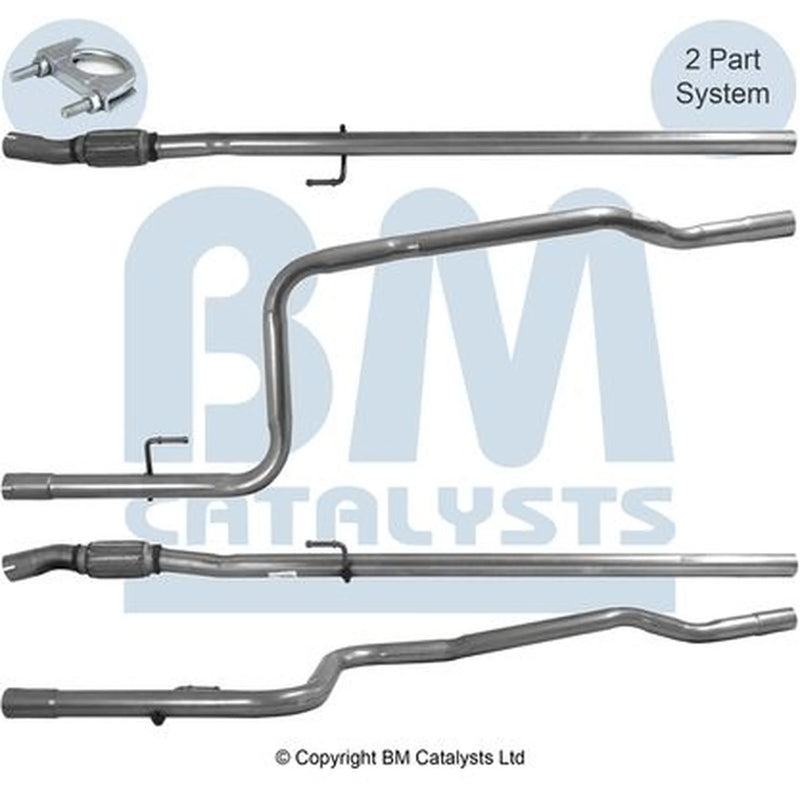 BM Catalysts Exhaust Pipe OD BM50772