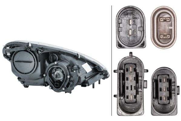 Hella Headlight Headlamp W5W Left