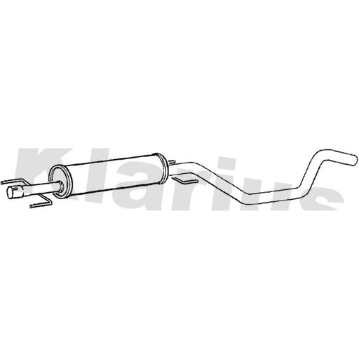 Klarius Box With Centre Pipe Centre GM504K