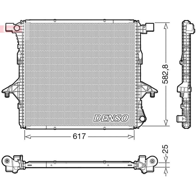 Denso Engine Radiator DRM32052