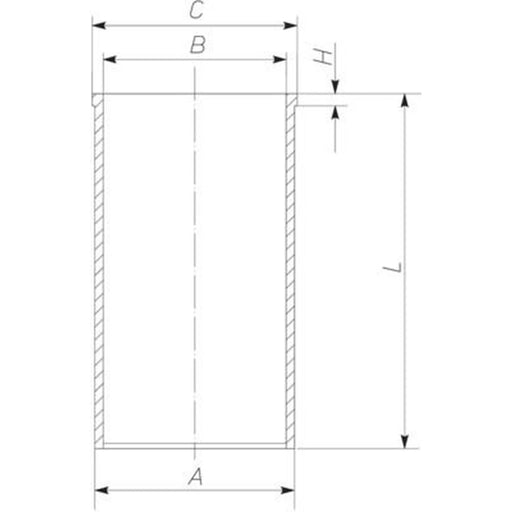 Mahle Engine Cylinder Liner Sleeve 101mm 101 WT 25 00