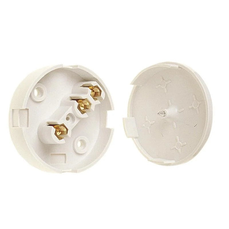 Dencon Junction Box 30 Amp White 4044NB - 4044WNB