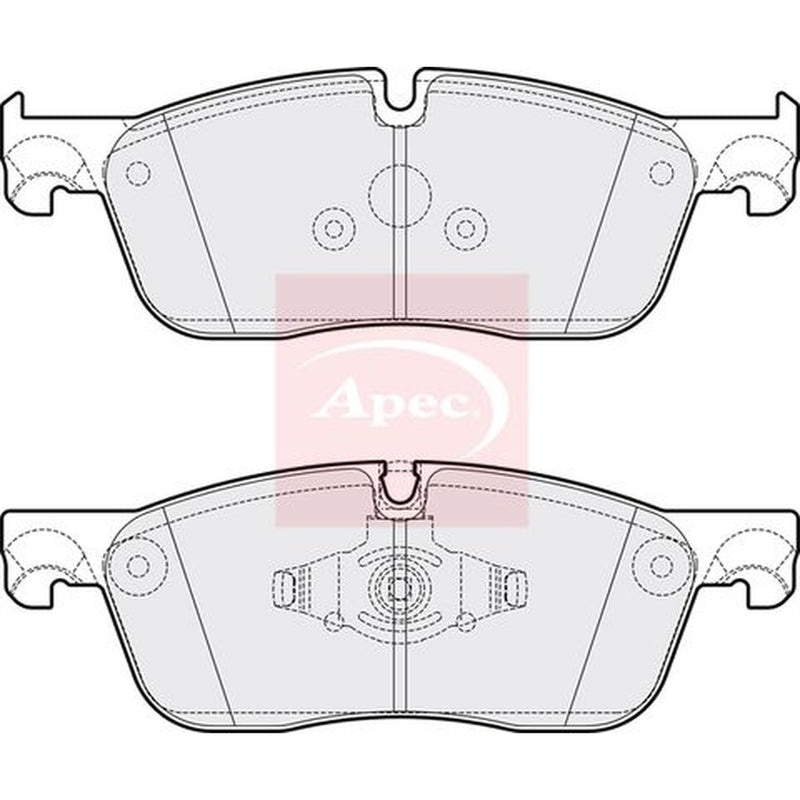 Apec Front Brake Pad Set PAD2061