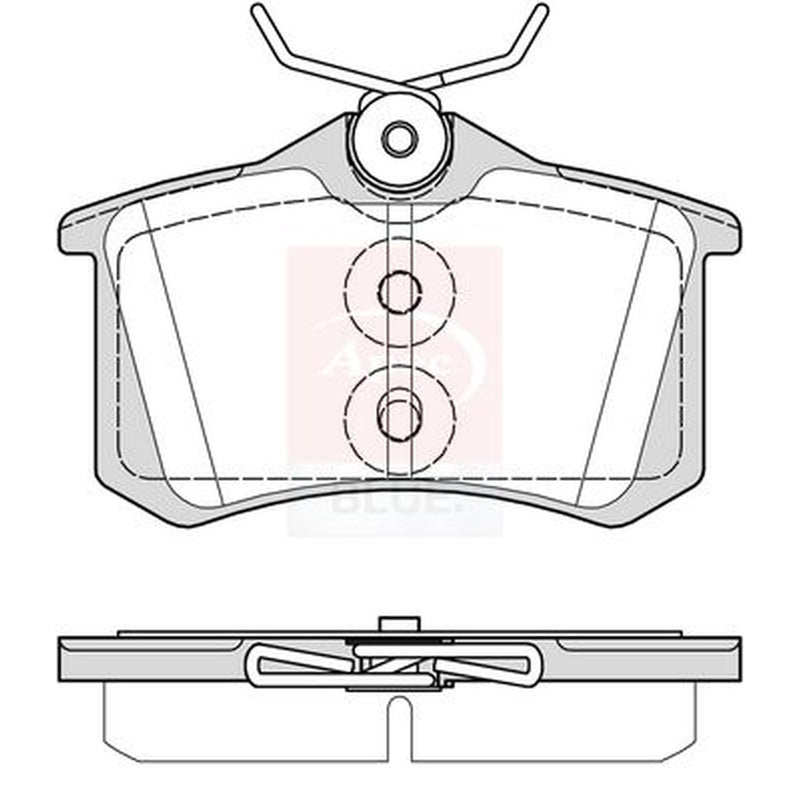 Apec Rear Brake Pad Set PD3984