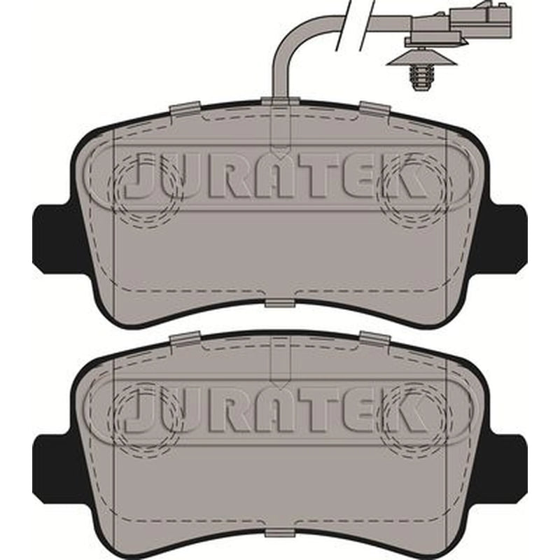 Juratek Rear Brake Pad Set JCP074