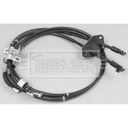 Borg & Beck Handbrake Cable Left Rear BKB2702