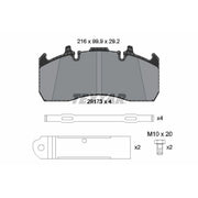 Textar Front Brake Pad Set 2917310