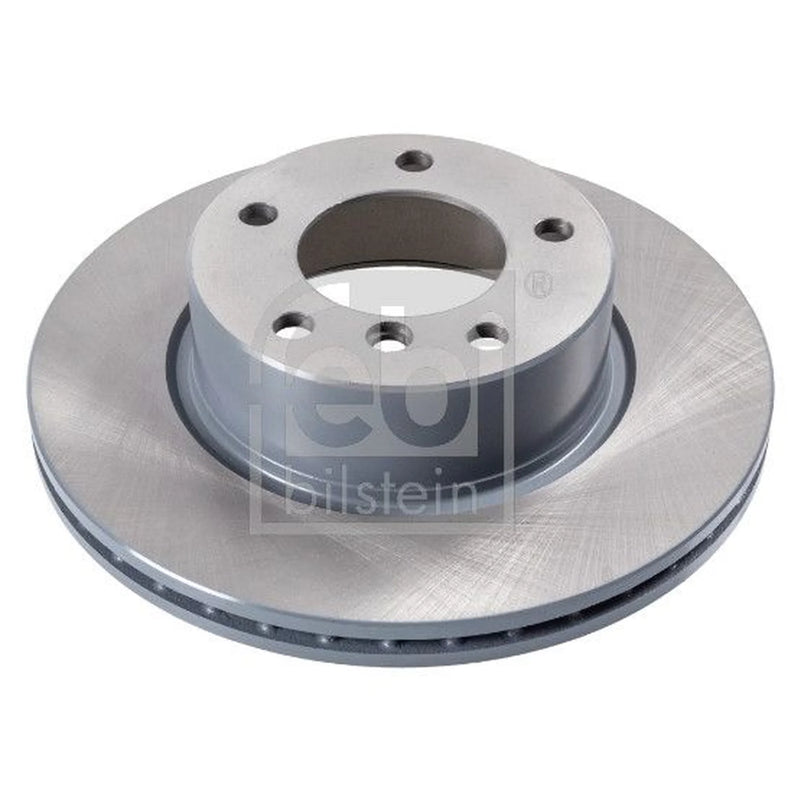 Febi 2 x Internally Vented Front Brake Discs 23536