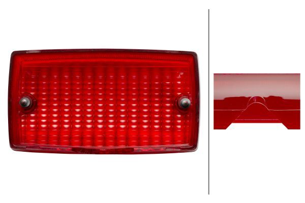 Hella 9EL 112 763-001 Lens, rear fog light