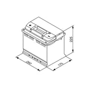 Bosch Batteries Battery 12V 75Ah 680A 0 092 L40 270