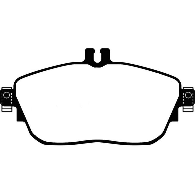 Abtex Front Brake Pad Set PLU2219