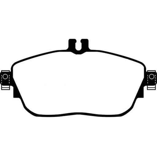Abtex Front Brake Pad Set PLU2219