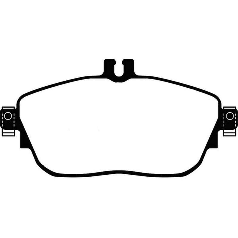 Abtex Front Brake Pad Set PLU2219